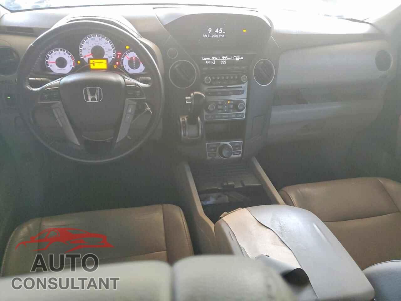 HONDA PILOT 2013 - 5FNYF3H96DB037938