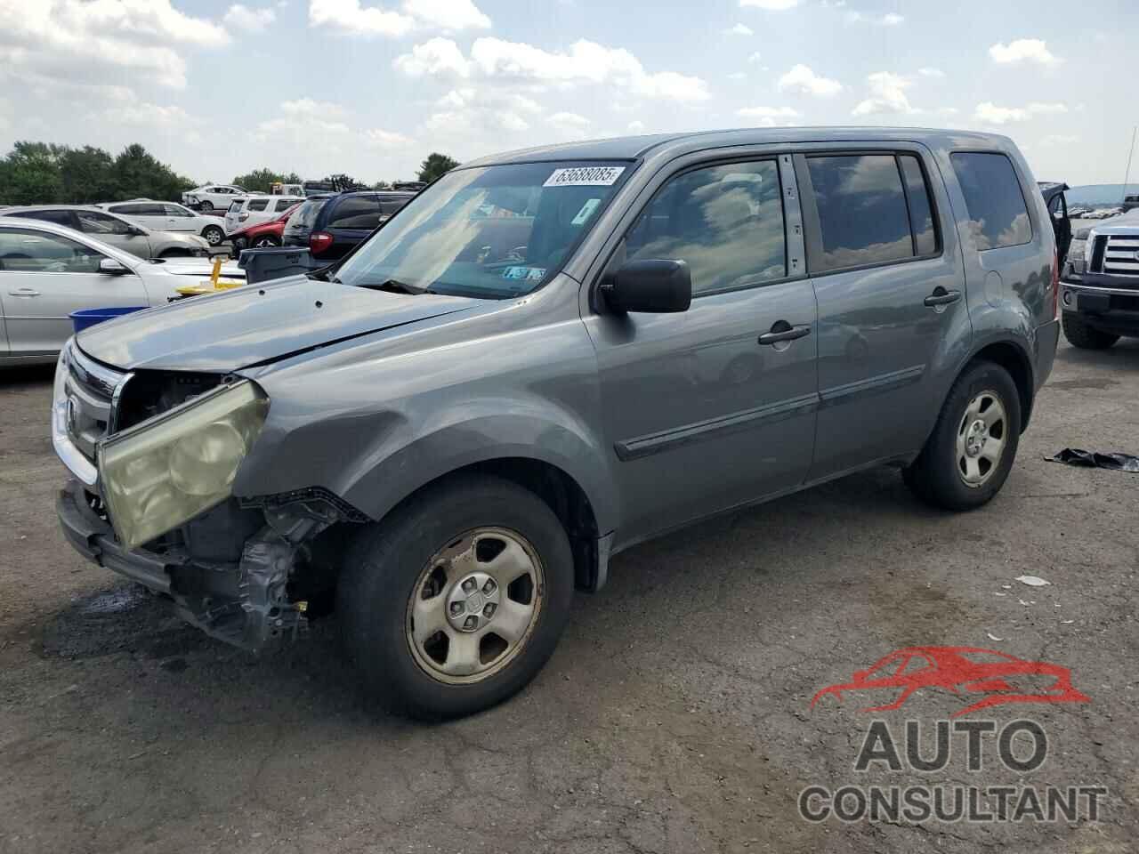 HONDA PILOT 2011 - 5FNYF4H26BB003293