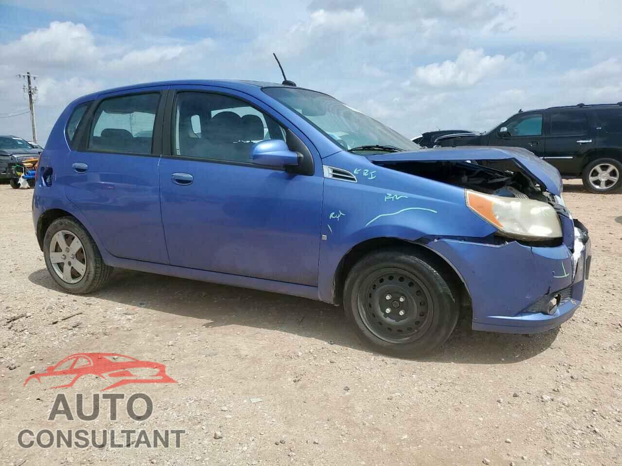 CHEVROLET AVEO 2009 - KL1TD66E69B603082