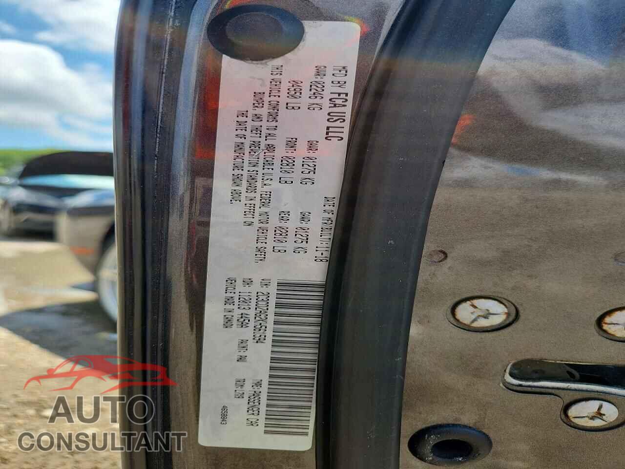 DODGE CHALLENGER 2019 - 2C3CDZAG2KH561594