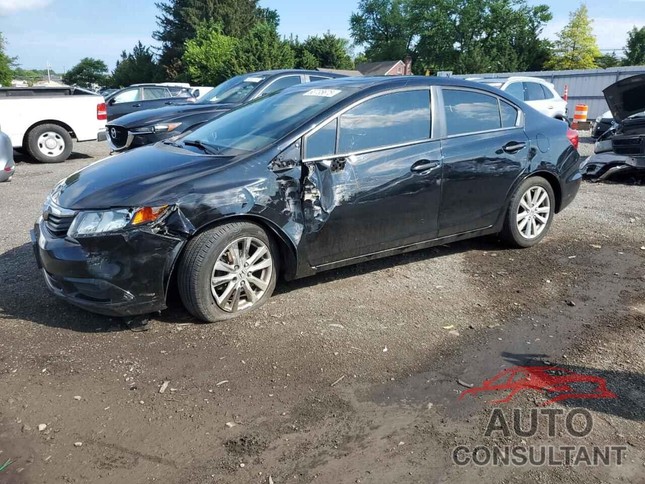 HONDA CIVIC 2012 - 19XFB2F89CE312200