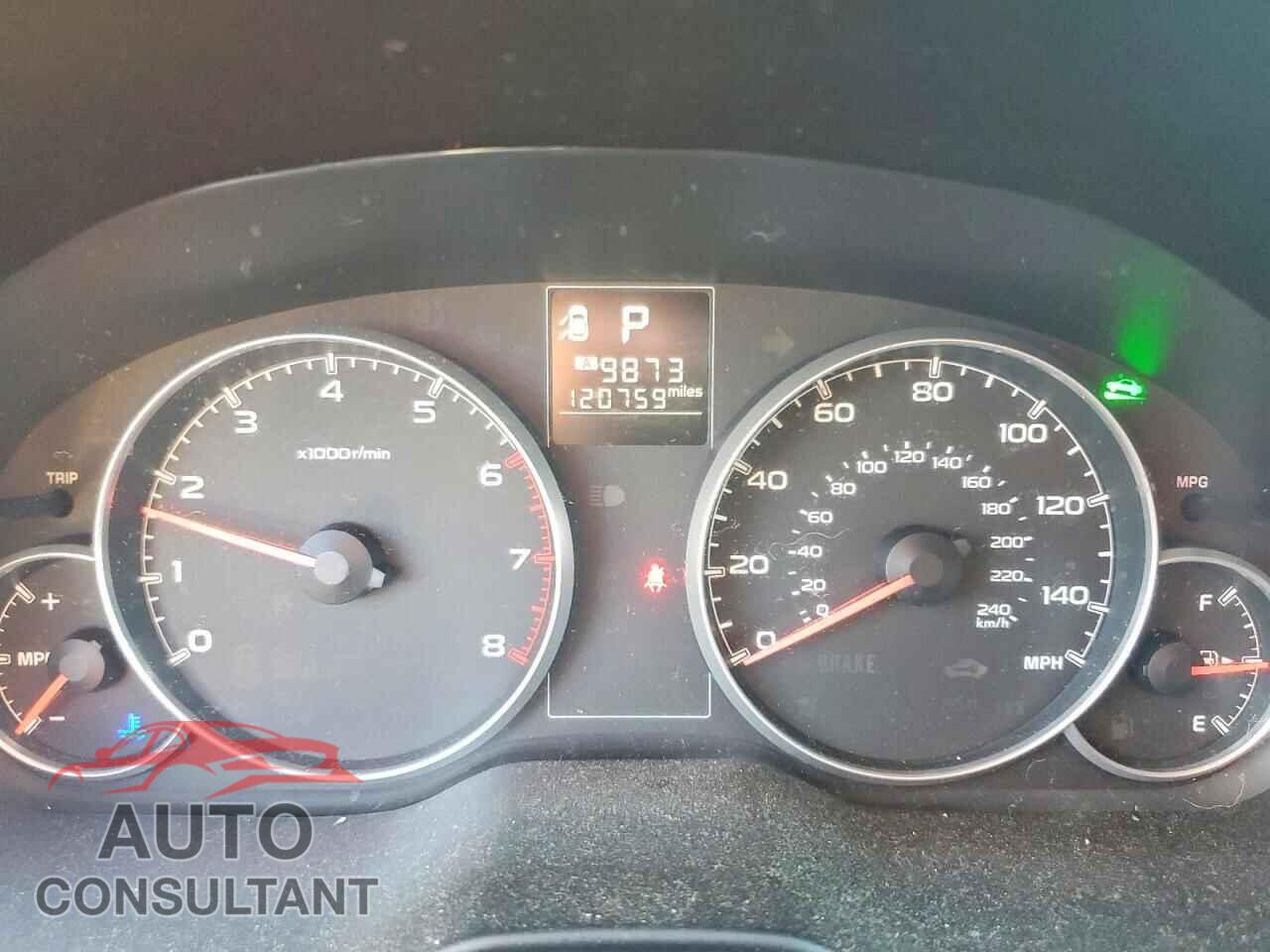 SUBARU OUTBACK 2013 - 4S4BRBBC4D3200168