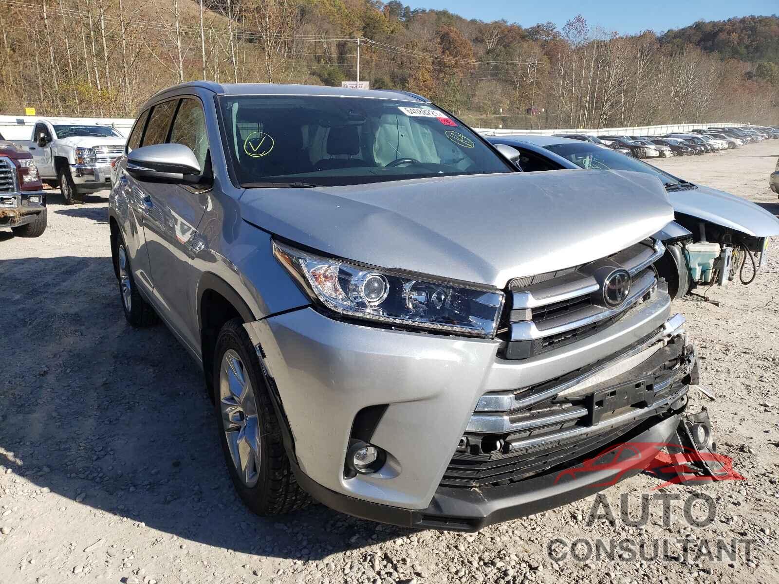 TOYOTA HIGHLANDER 2019 - 5TDDZRFH2KS931821