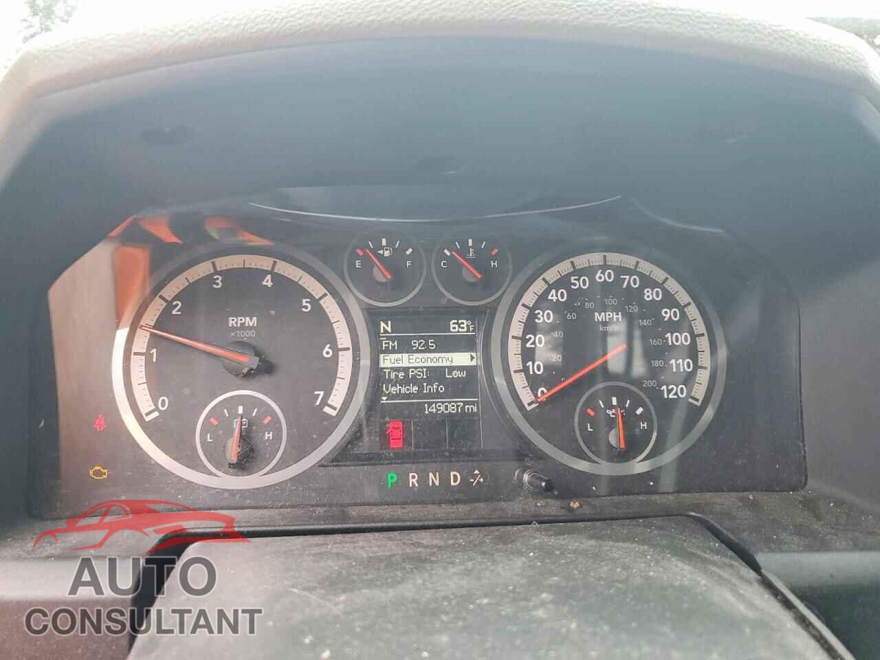 DODGE RAM 1500 2012 - 1C6RD7GP2CS227164