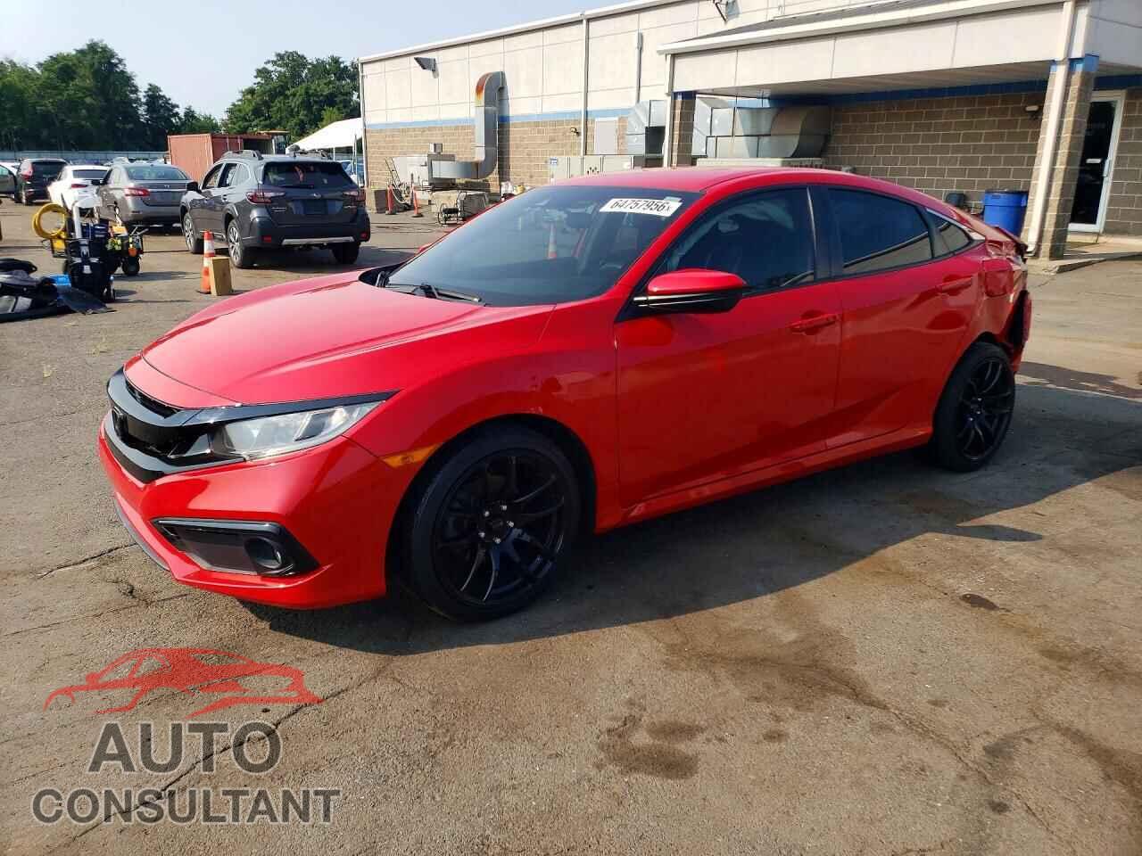 HONDA CIVIC 2019 - 2HGFC2F84KH516596