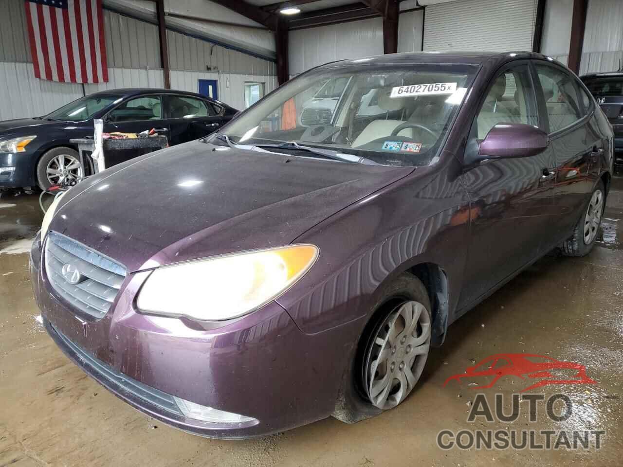 HYUNDAI ELANTRA 2009 - KMHDU46D79U767904