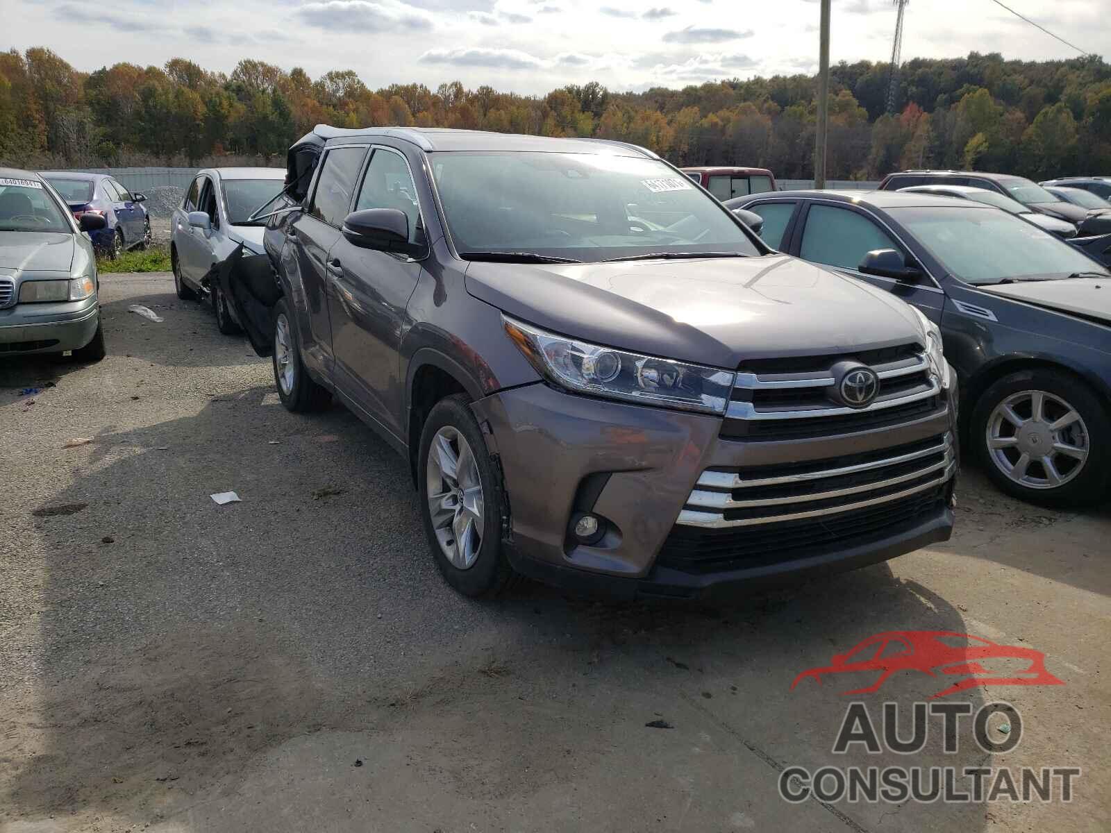 TOYOTA HIGHLANDER 2019 - 5TDDZRFH3KS958994