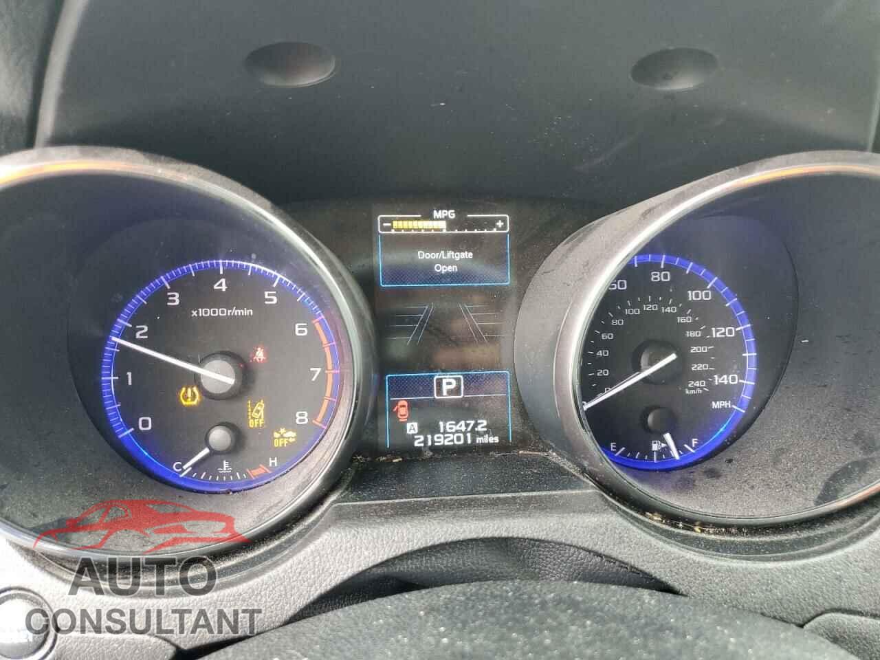 SUBARU OUTBACK 2016 - 4S4BSAFC8G3311190