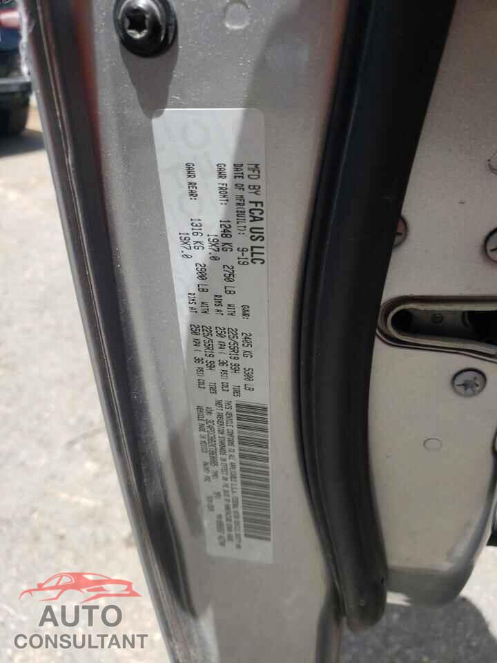 DODGE JOURNEY 2019 - 3C4PDCBB2KT860085