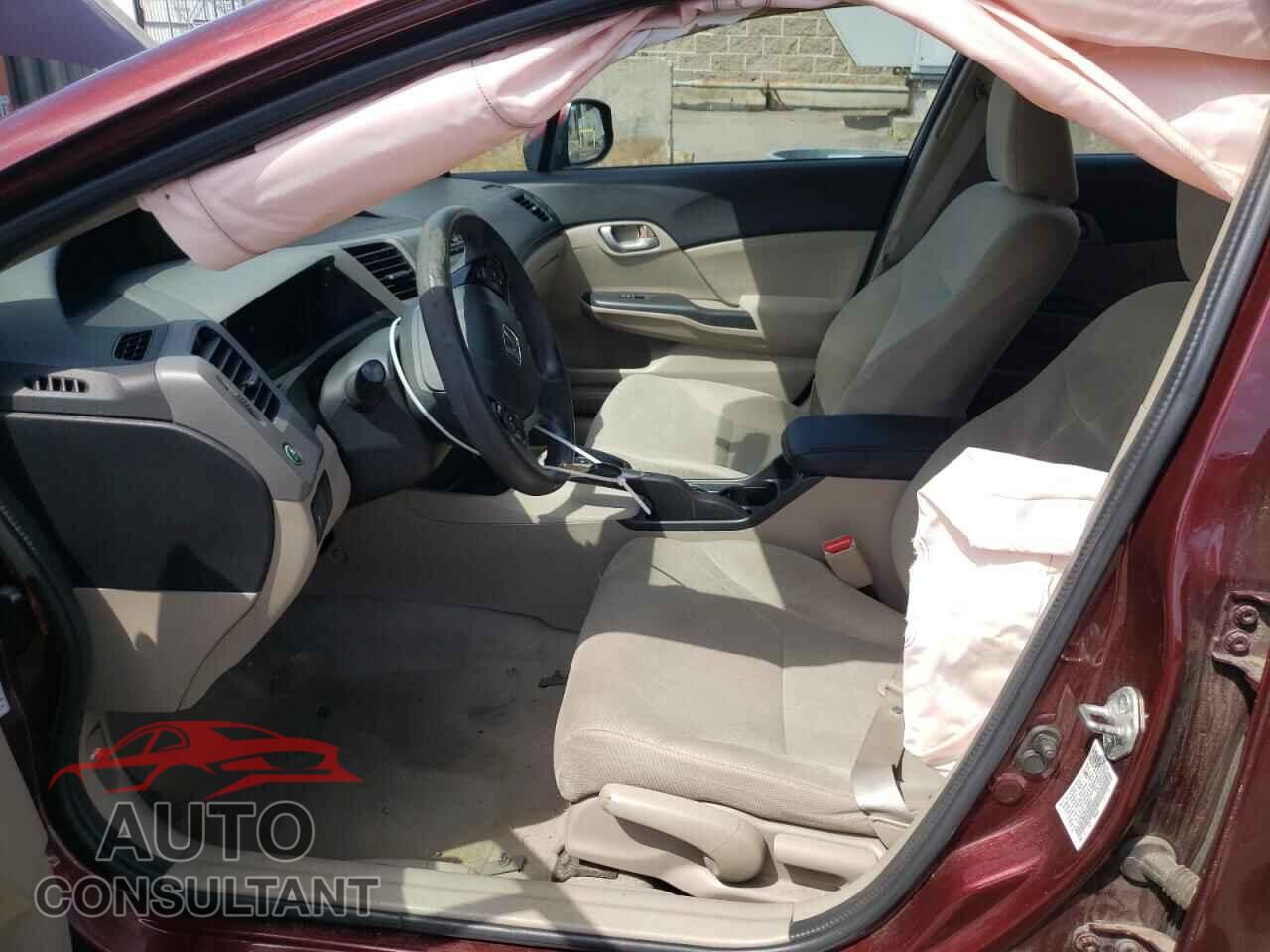 HONDA CIVIC 2012 - 19XFB2F58CE385953