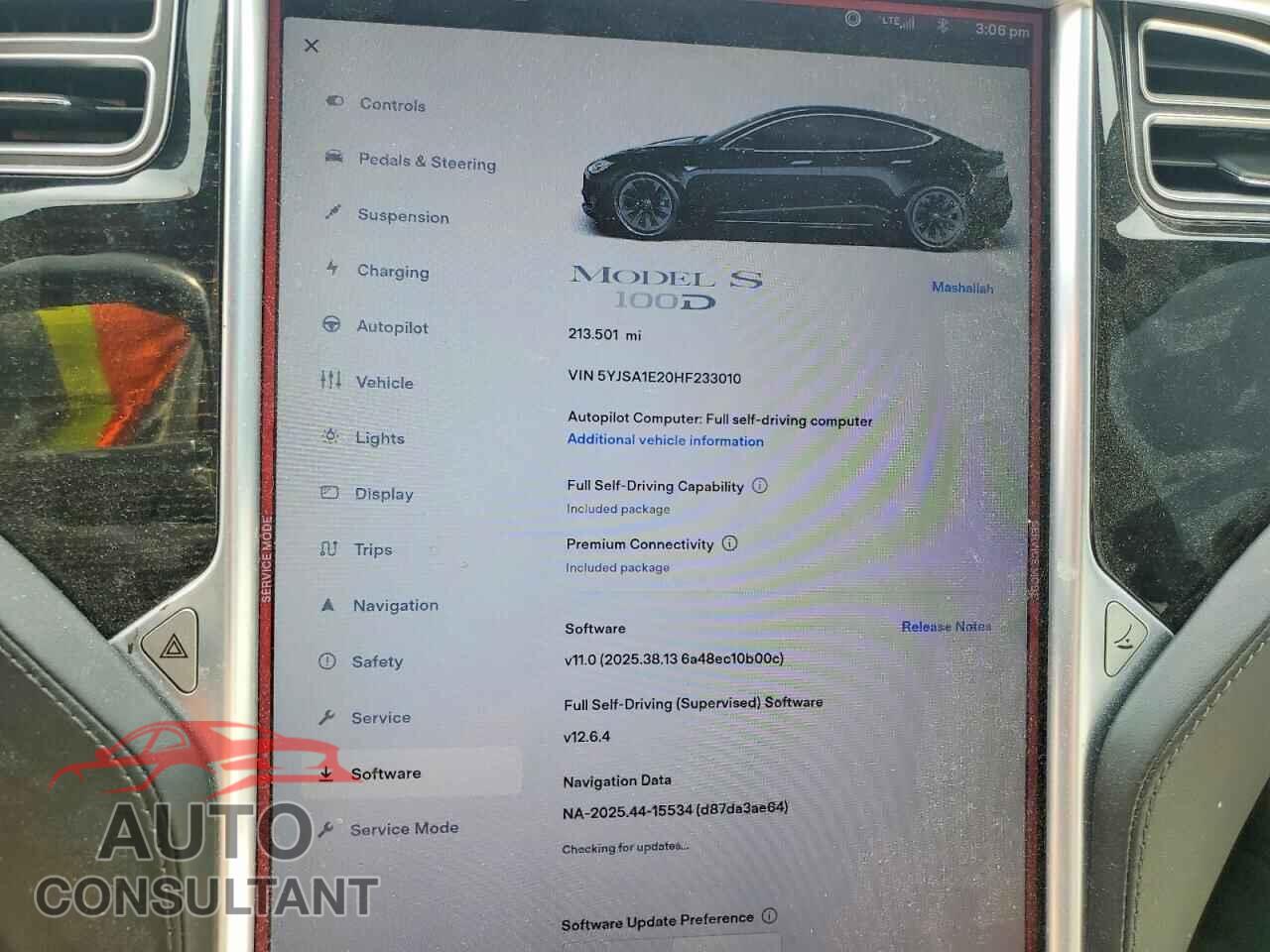 TESLA MODEL S 2017 - 5YJSA1E20HF233010