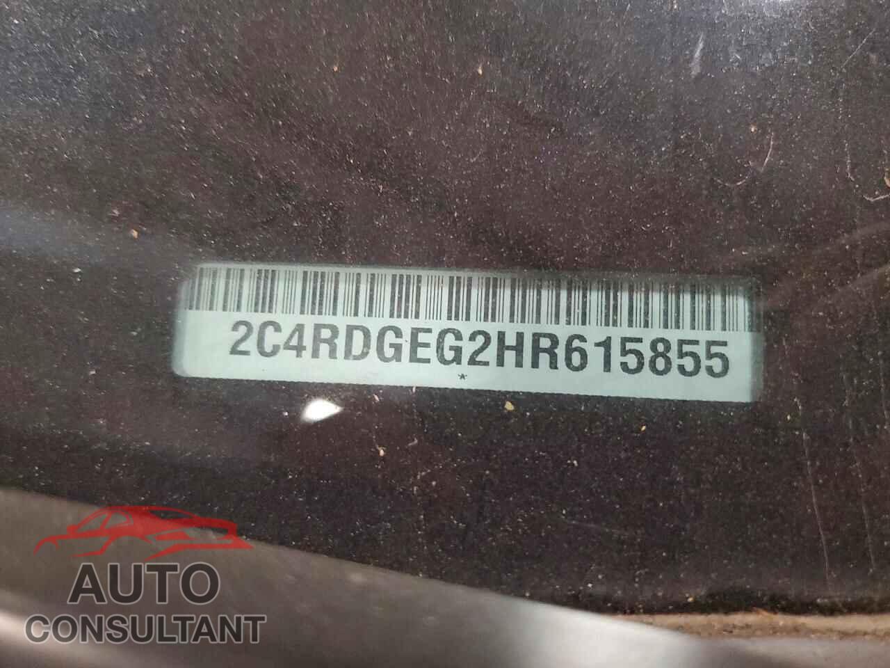 DODGE CARAVAN 2017 - 2C4RDGEG2HR615855