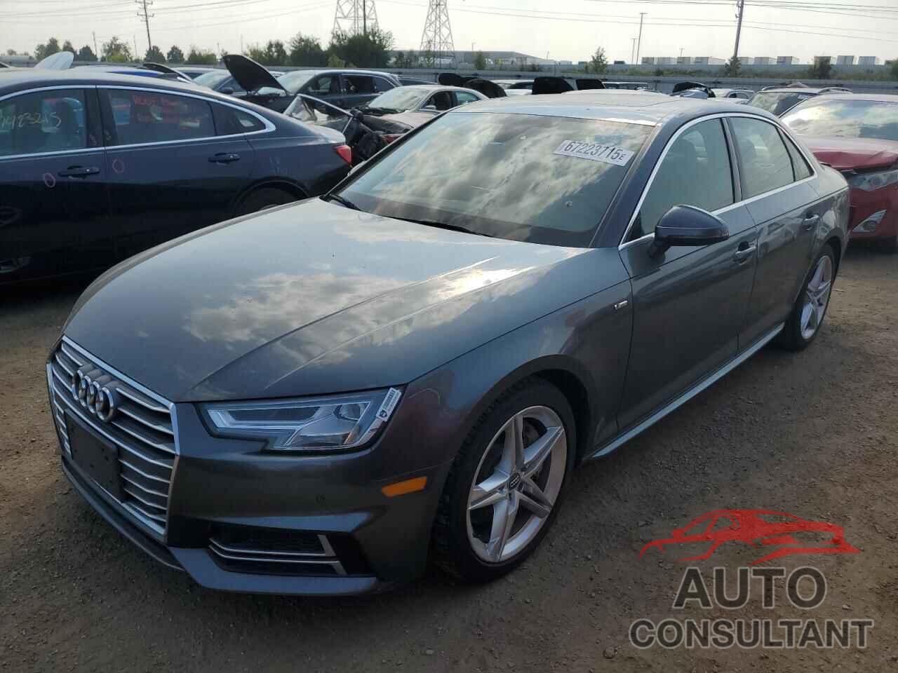 AUDI A4 2018 - WAUPNAF46JA005907