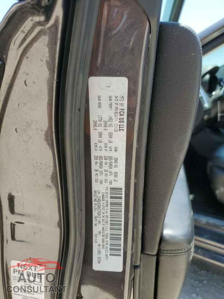 DODGE DURANGO 2017 - 1C4RDHDG0HC703013