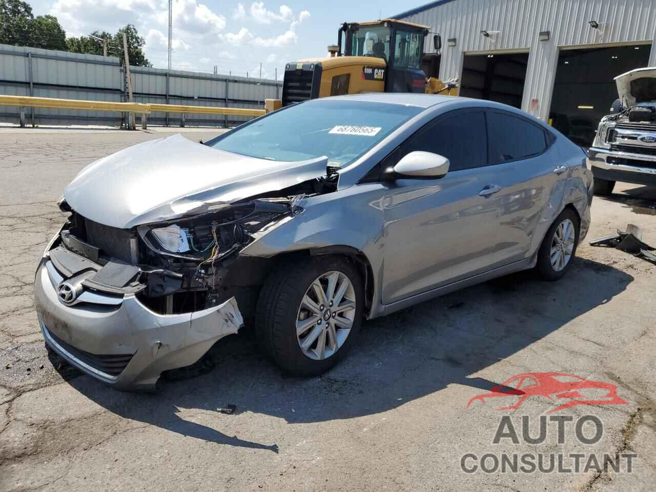 HYUNDAI ELANTRA 2014 - KMHDH4AE0EU086062