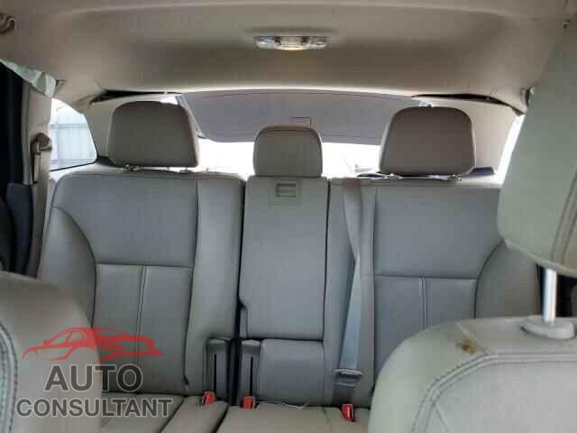 FORD EDGE 2011 - 2FMDK3JCXBBB20309