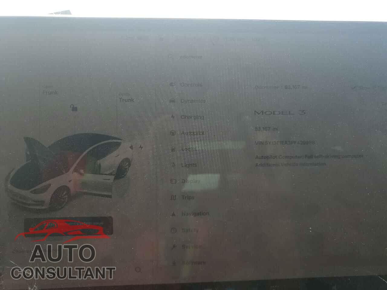 TESLA MODEL 3 2023 - 5YJ3E1EA3PF429988