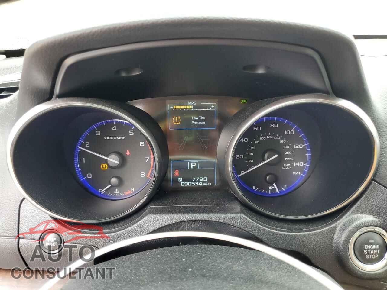 SUBARU OUTBACK 2015 - 4S4BSBNC8F3310904
