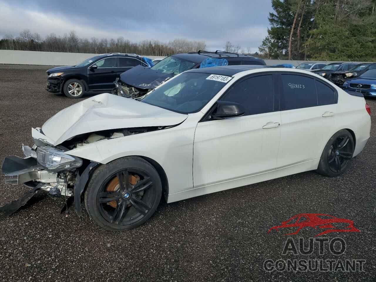 BMW 3 SERIES 2014 - WBA3B3C50EJ978349