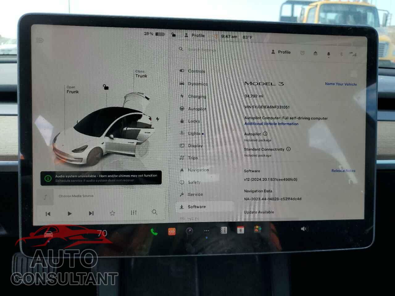 TESLA MODEL 3 2022 - 5YJ3E1EA6NF331051