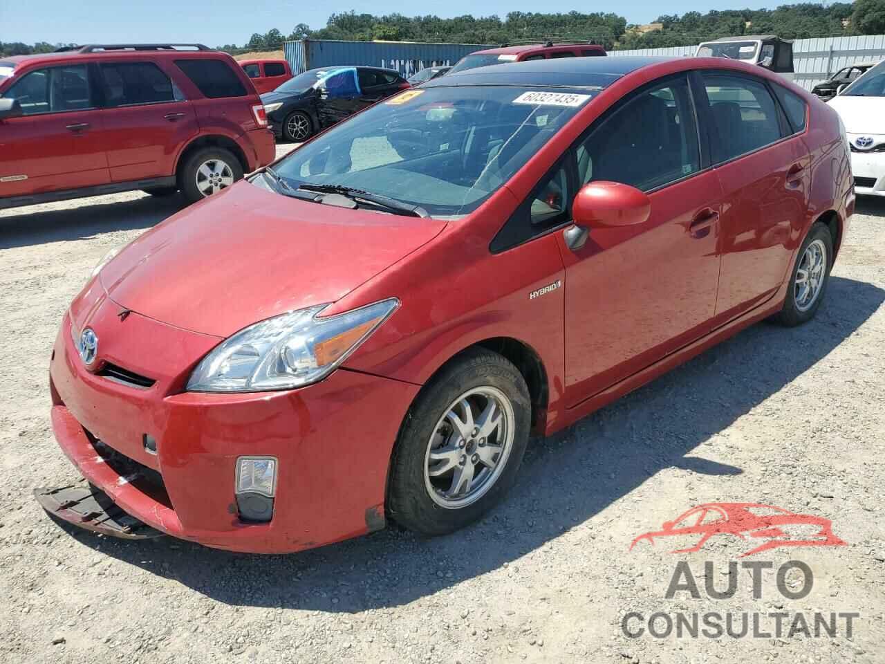 TOYOTA PRIUS 2010 - JTDKN3DU5A0198858
