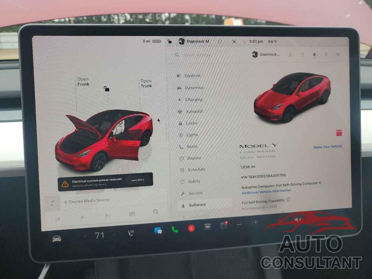 TESLA MODEL Y 2024 - 7SAYGDEE5RA305759
