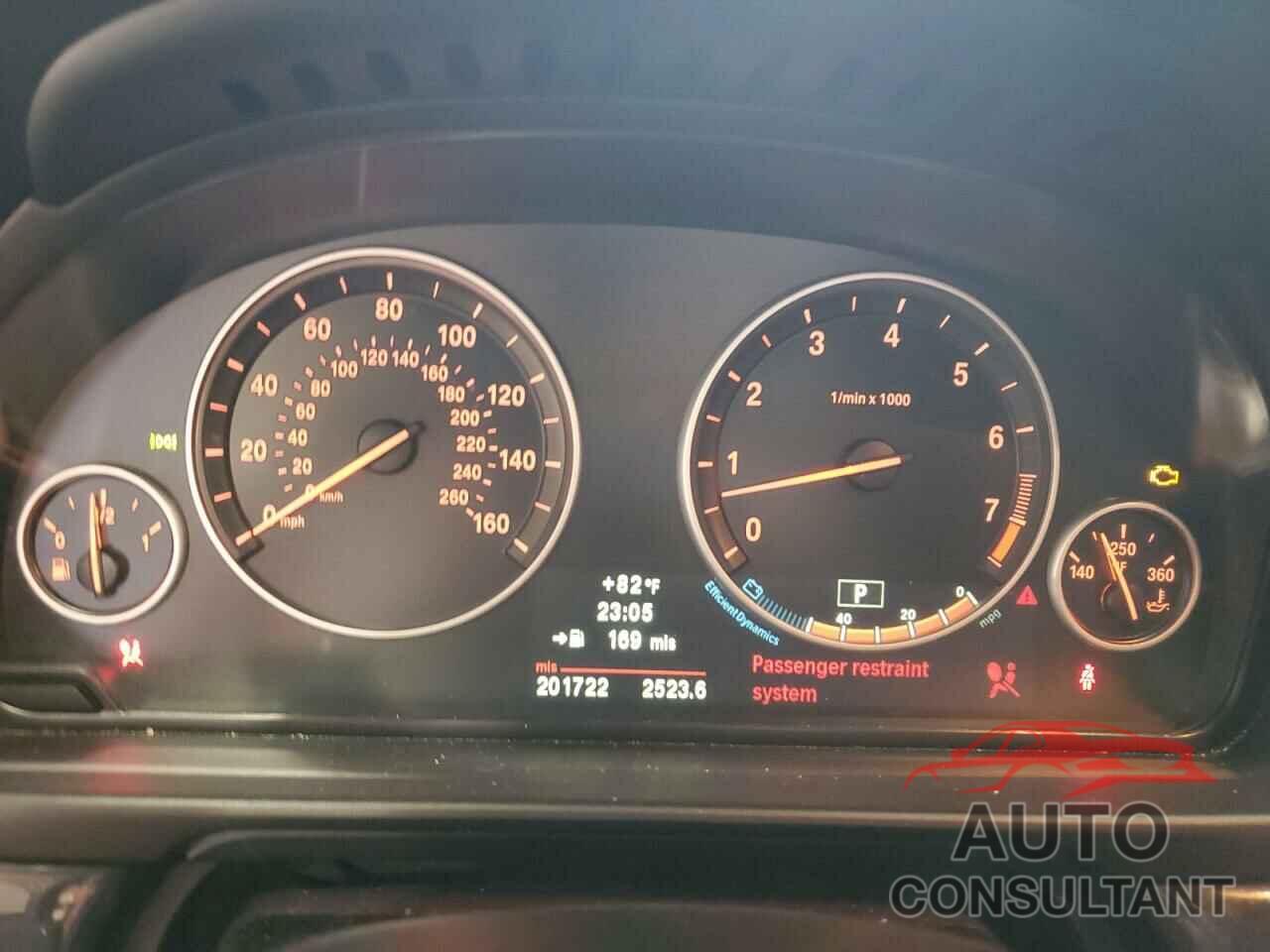 BMW 5 SERIES 2012 - WBAFU7C5XCDU62669