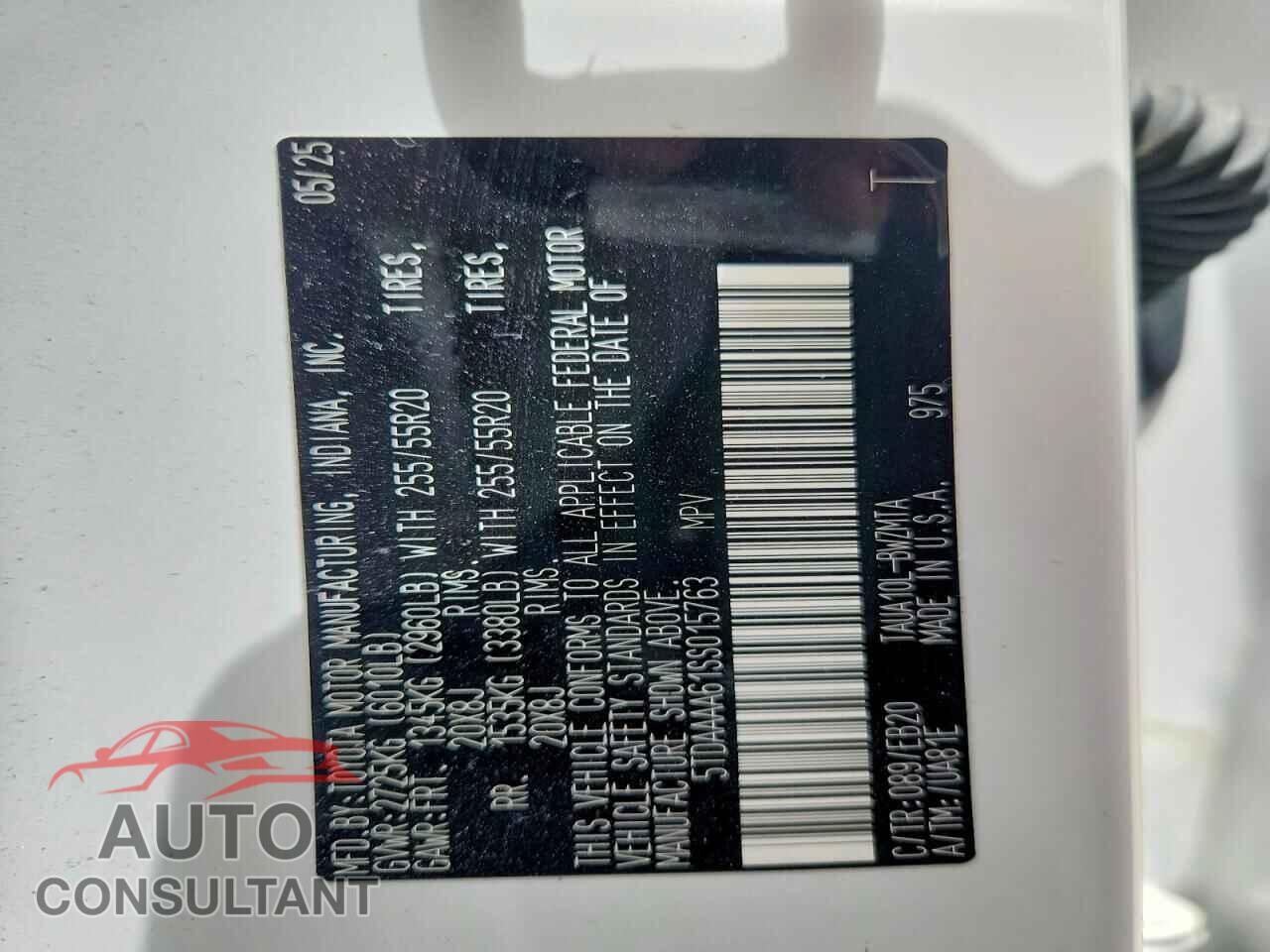 LEXUS UNKNOWN 2025 - 5TDAAAA61SS015763