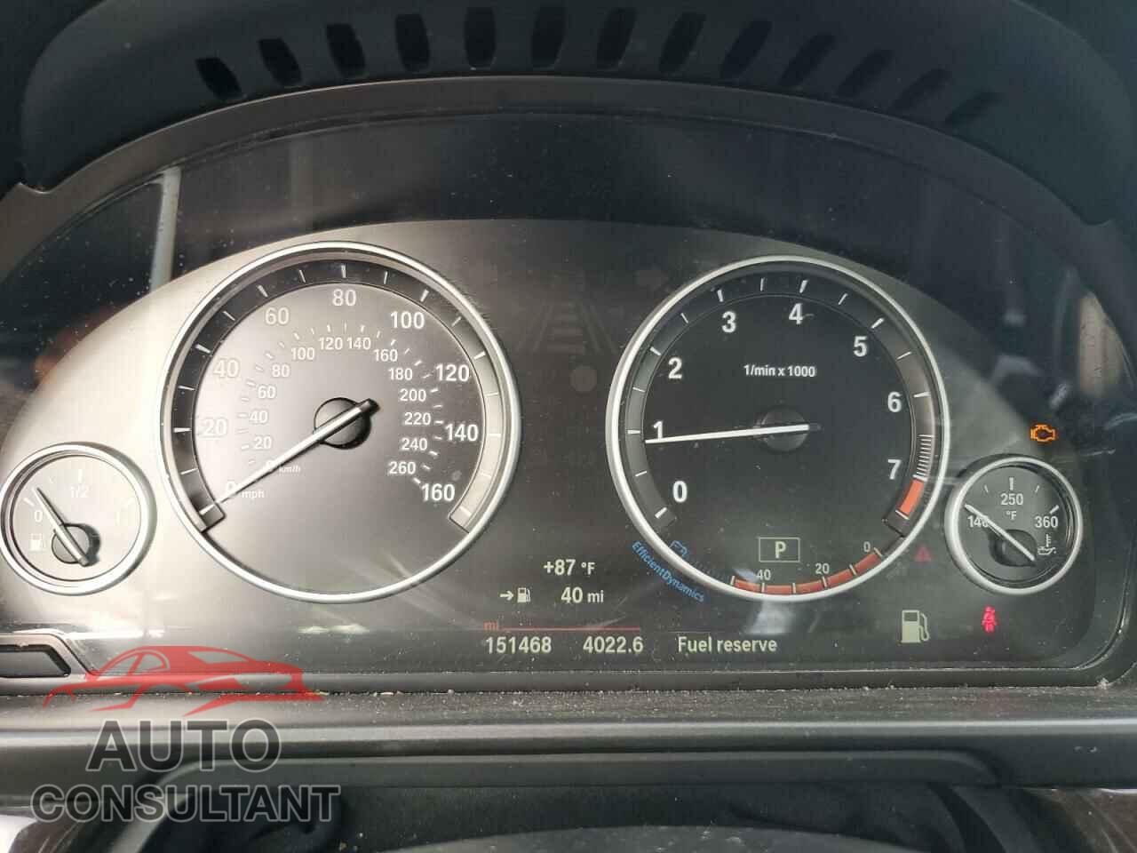 BMW 5 SERIES 2016 - WBA5A5C53GG354780