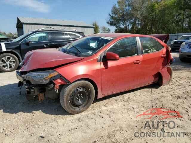 TOYOTA COROLLA 2019 - 5YFBURHE4KP869937