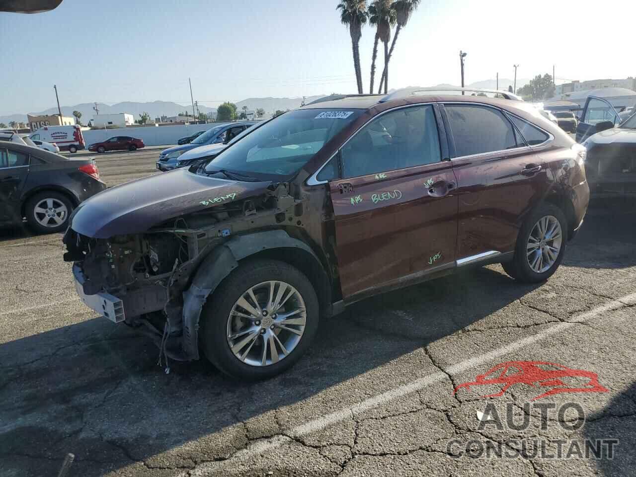 LEXUS RX350 2013 - 2T2ZK1BA1DC097083