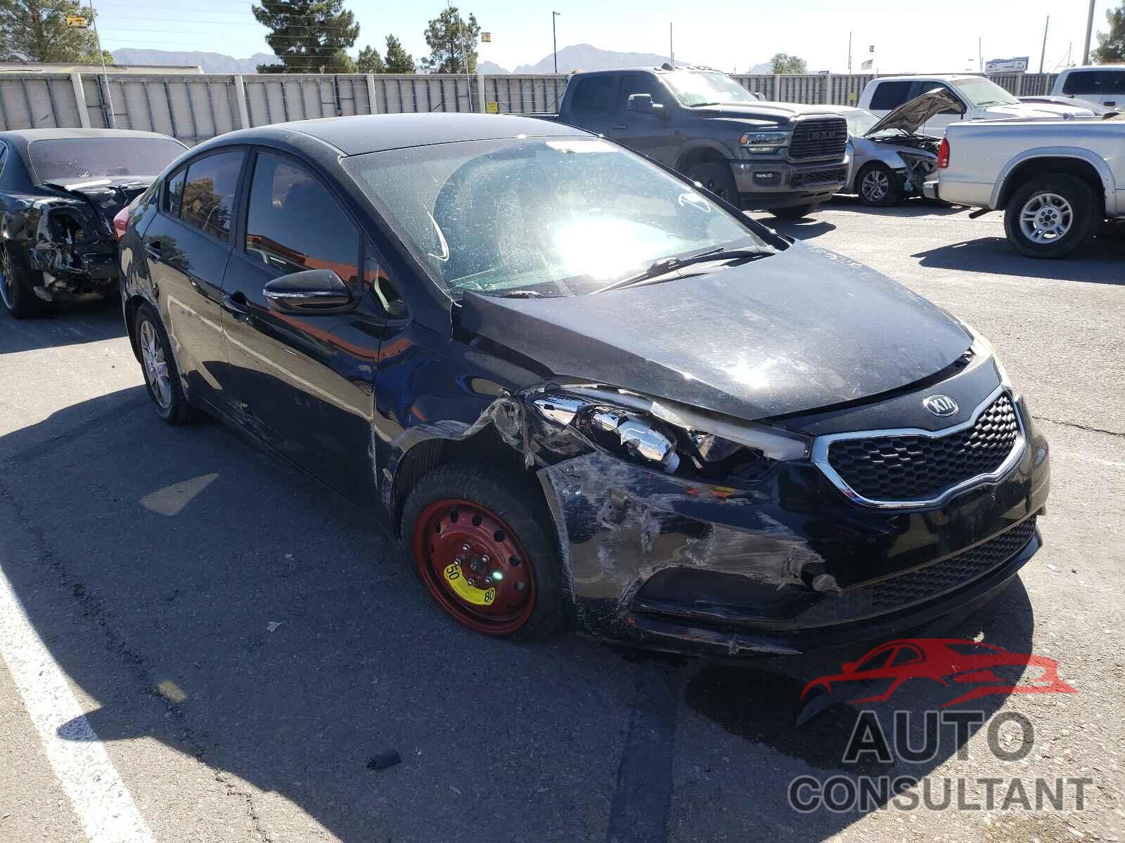 KIA FORTE 2016 - KNAFX4A63G5589653