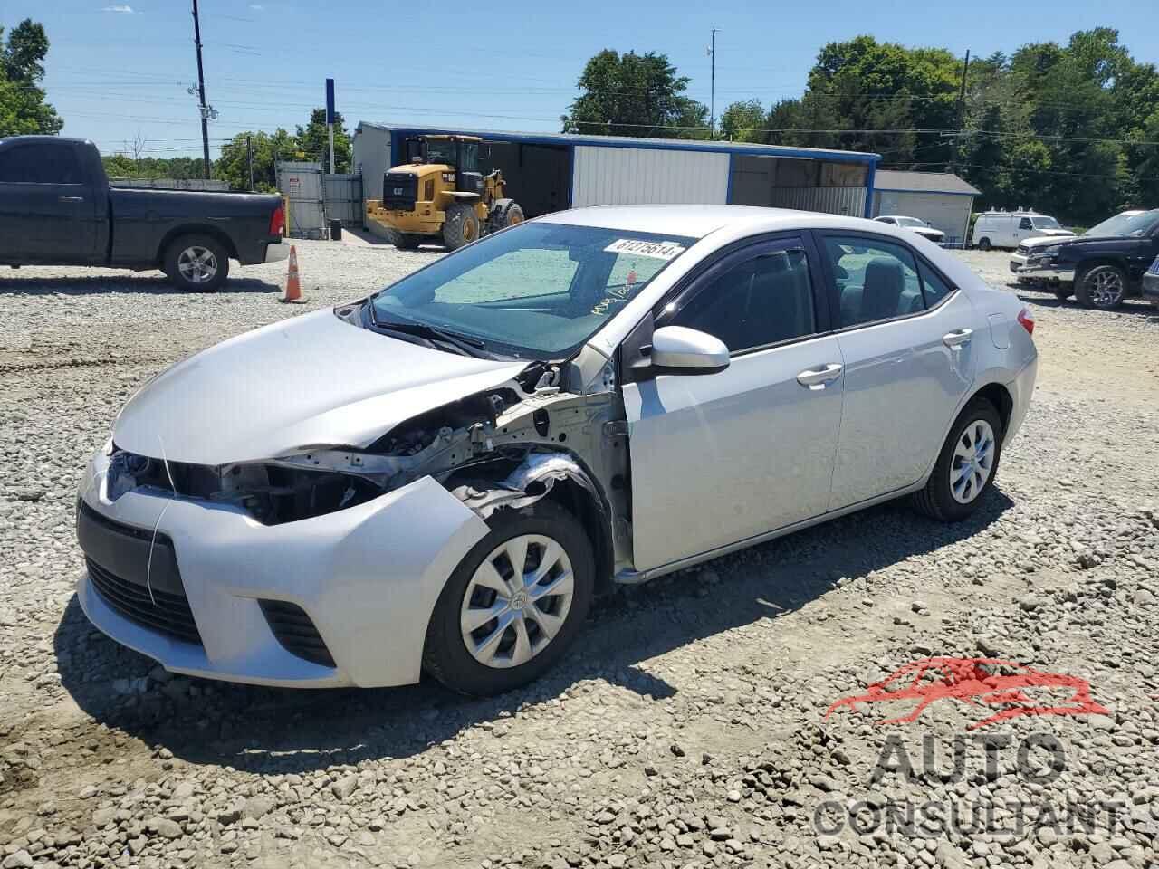 TOYOTA COROLLA 2016 - 2T1BURHE6GC625035