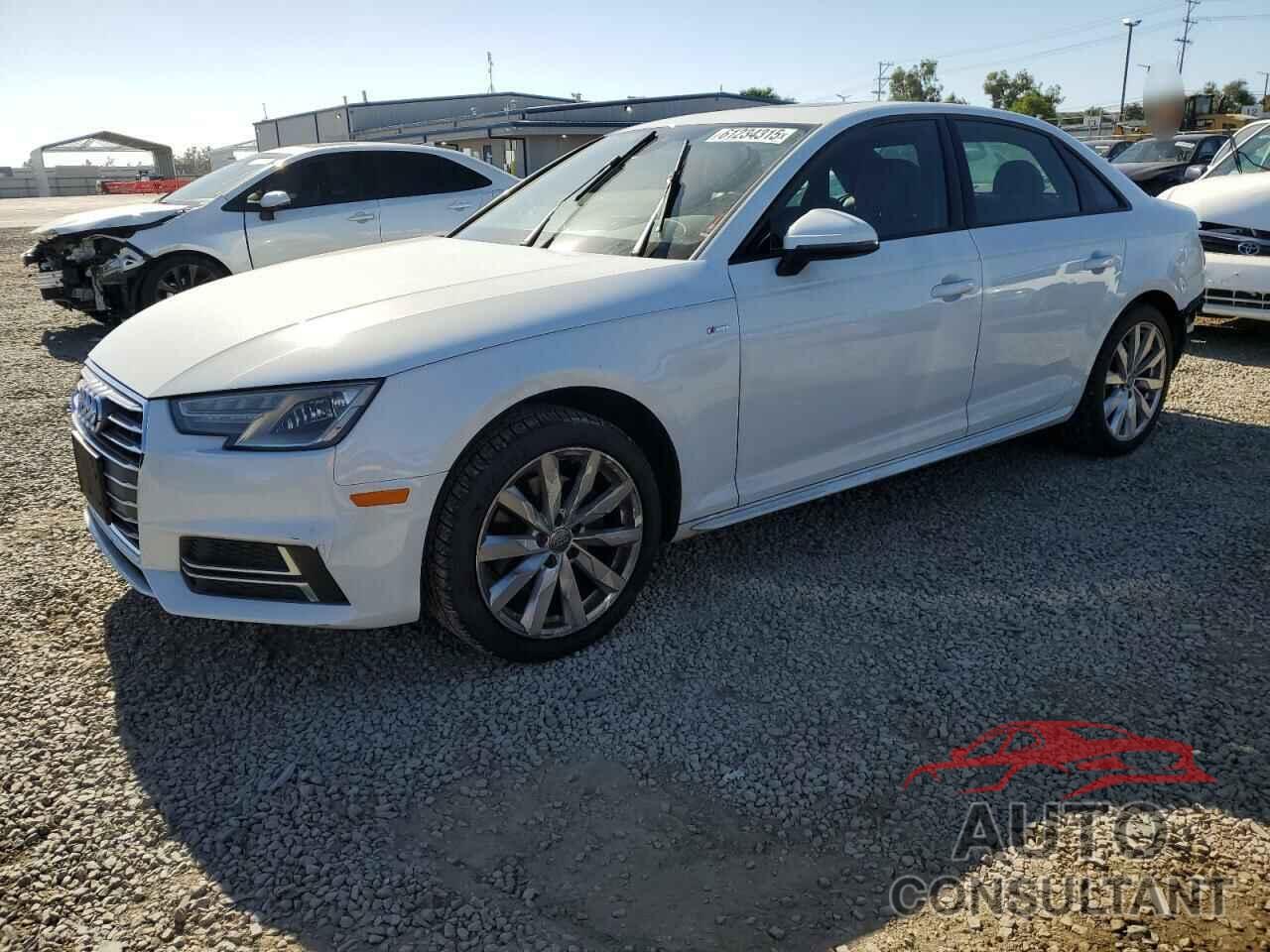 AUDI A4 2018 - WAUKMAF49JA050014