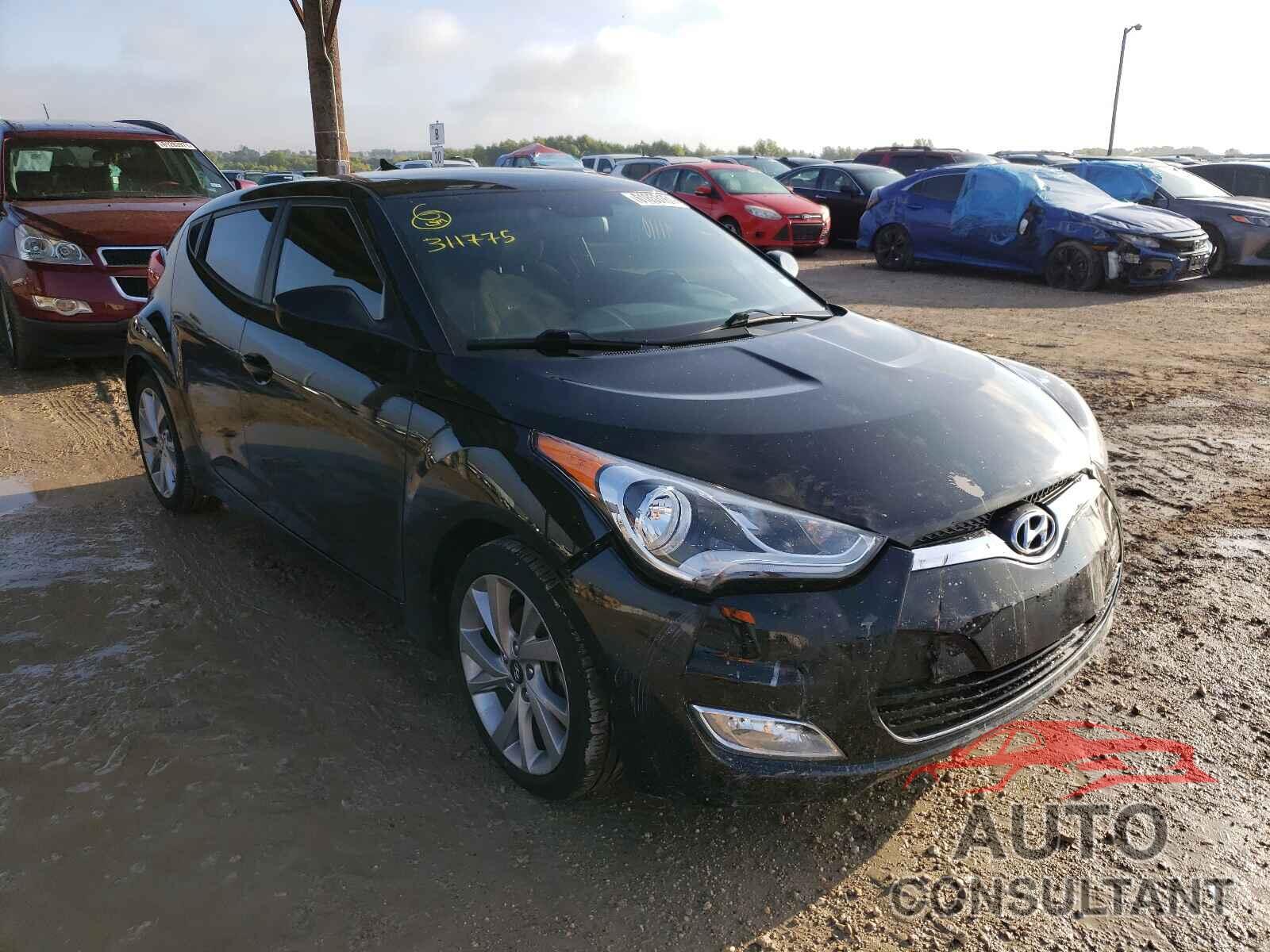 HYUNDAI VELOSTER 2017 - KMHTC6AD0HU311775