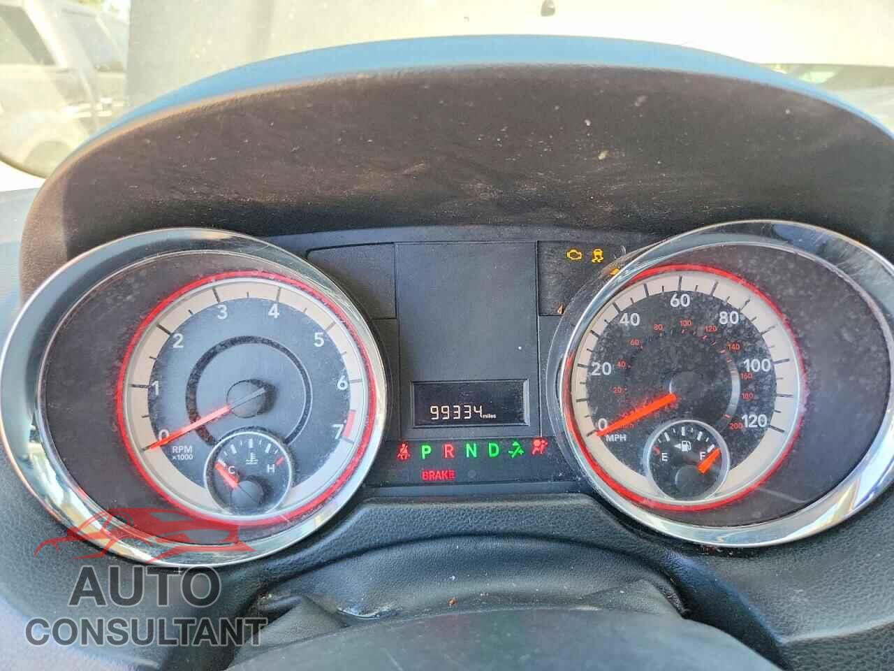 DODGE CARAVAN 2012 - 2C4RDGBG3CR343149
