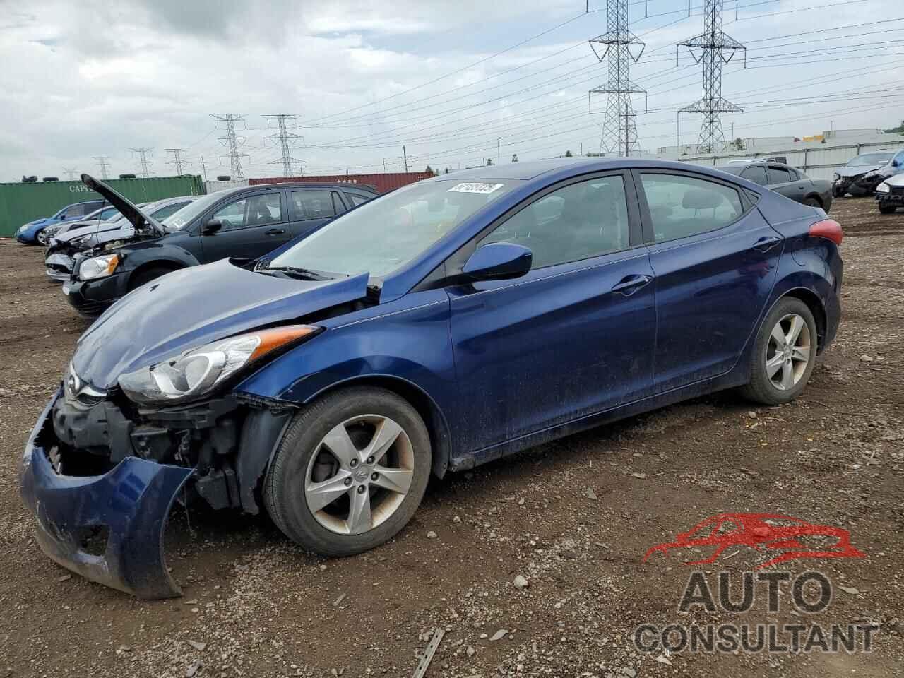 HYUNDAI ELANTRA 2013 - KMHDH4AE5DU632207