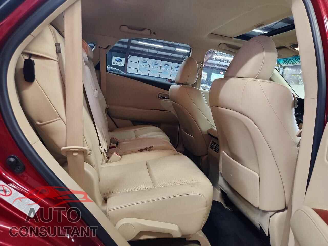 LEXUS RX450 2010 - JTJBC1BA0A2024930