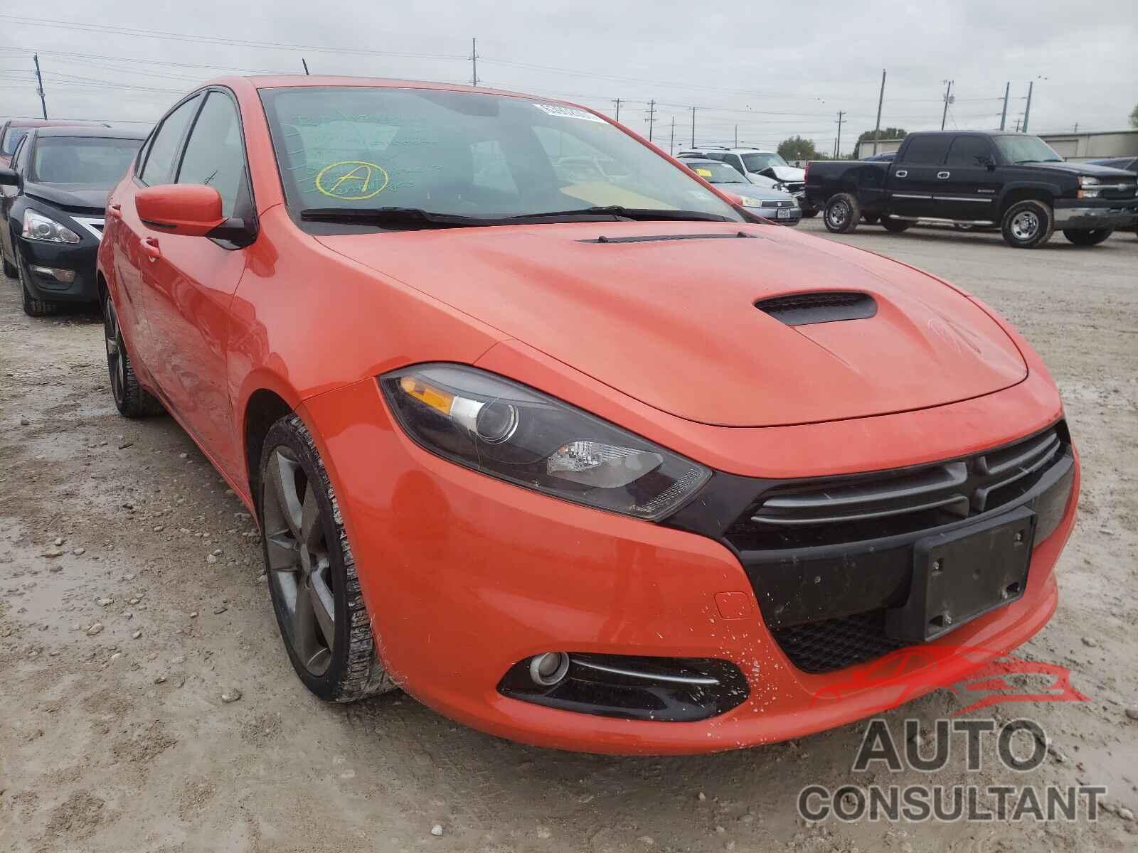 DODGE DART 2016 - 1C3CDFEB8GD728221