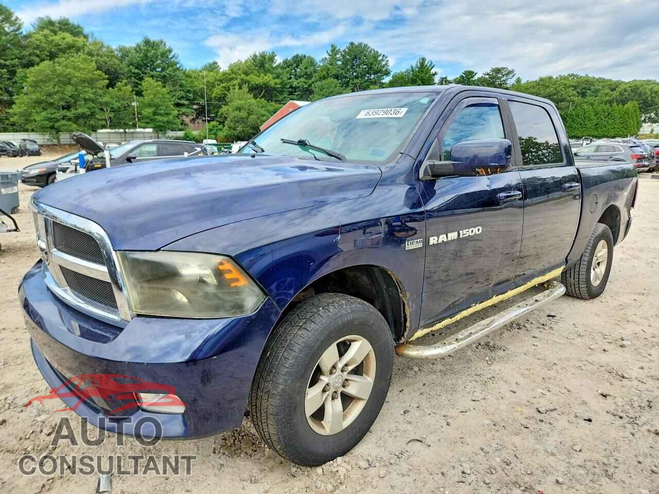 DODGE RAM 1500 2012 - 1C6RD7MT0CS338538