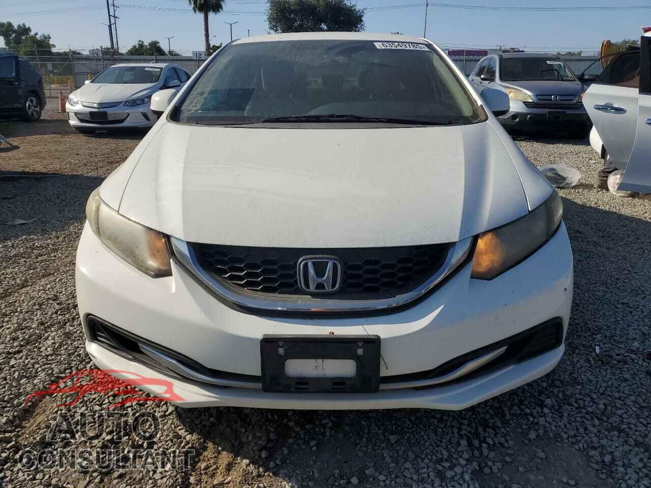 HONDA CIVIC 2013 - 19XFB2F59DE226151