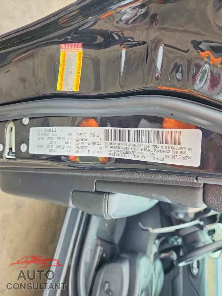 JEEP CHEROKEE 2016 - 1C4PJMDS5GW174717