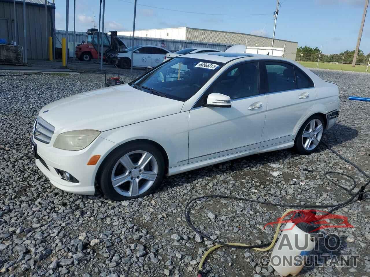 MERCEDES-BENZ C-CLASS 2010 - WDDGF5EB3AR086203