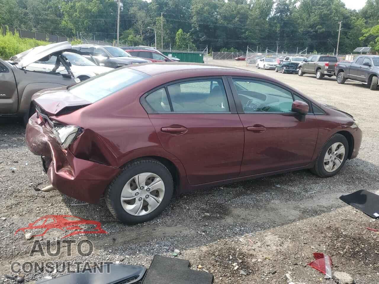 HONDA CIVIC 2014 - 19XFB2F5XEE251755