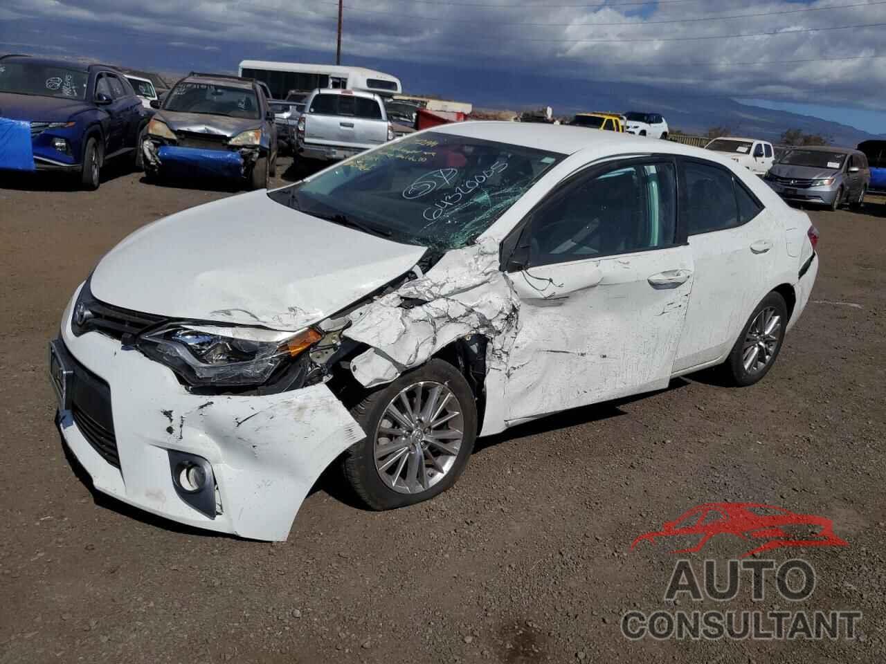 TOYOTA COROLLA 2015 - 5YFBURHE7FP359331