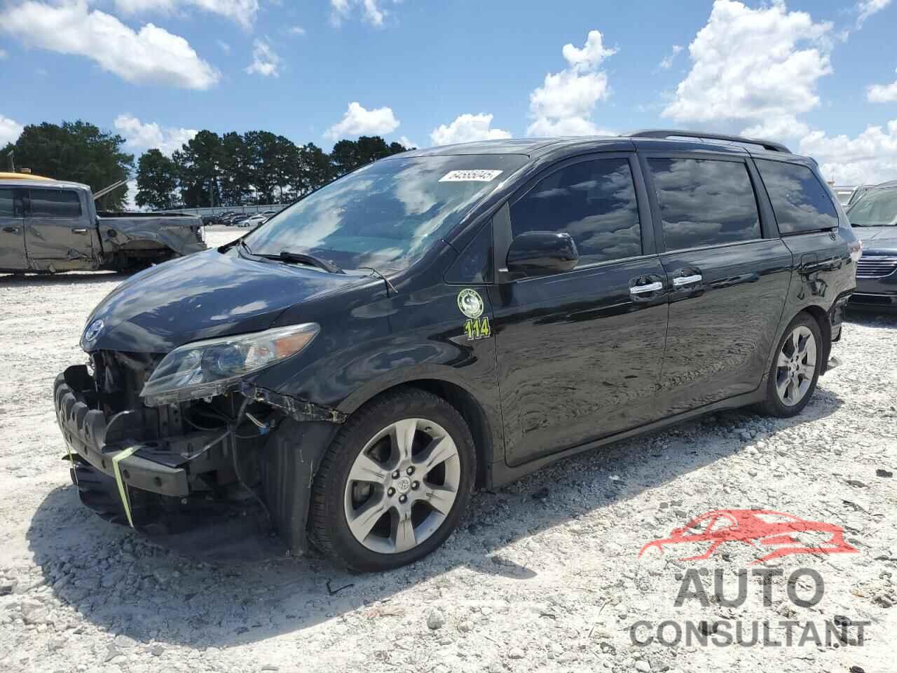 TOYOTA SIENNA 2013 - 5TDXK3DC2DS283762