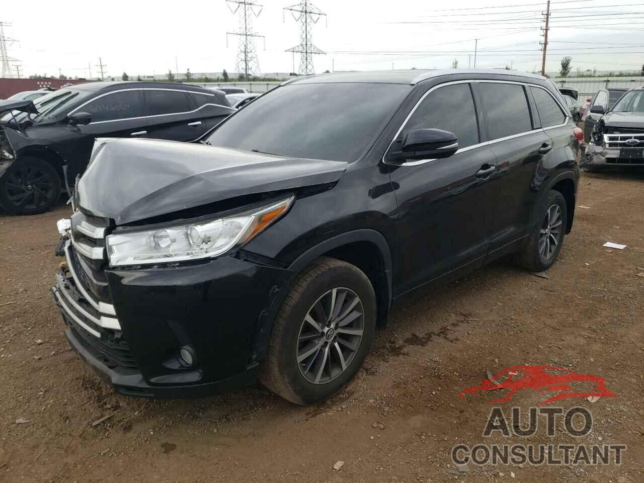 TOYOTA HIGHLANDER 2018 - 5TDJZRFH9JS860523