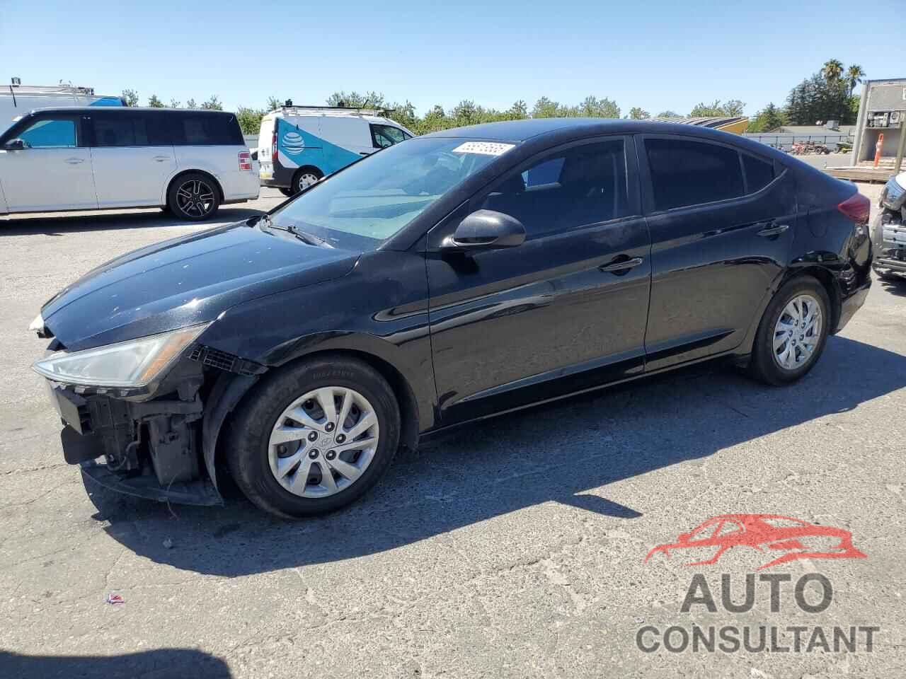 HYUNDAI ELANTRA 2019 - KMHD74LF7KU754881