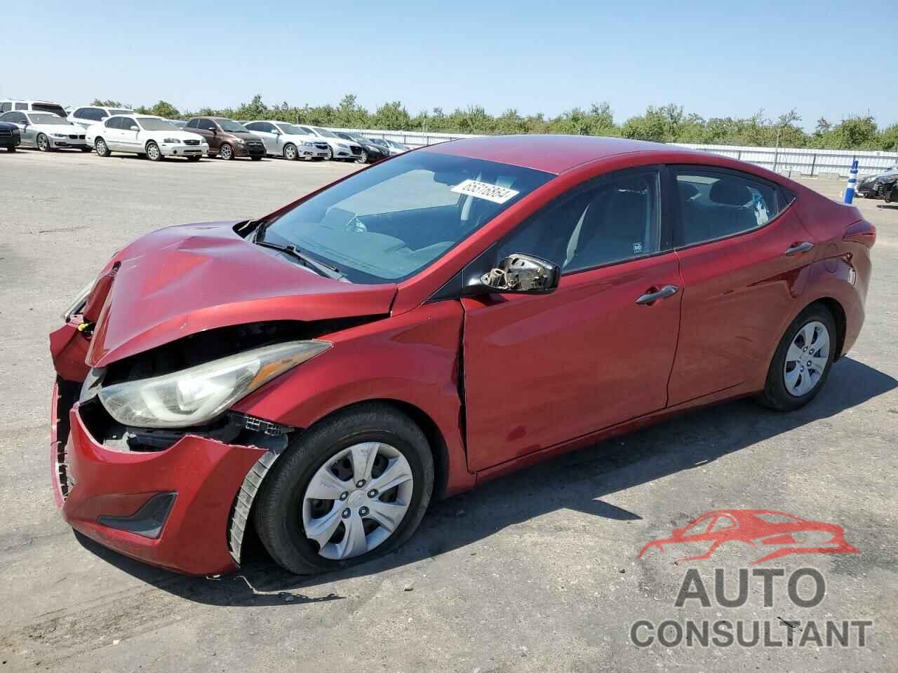 HYUNDAI ELANTRA 2016 - 5NPDH4AE4GH707529