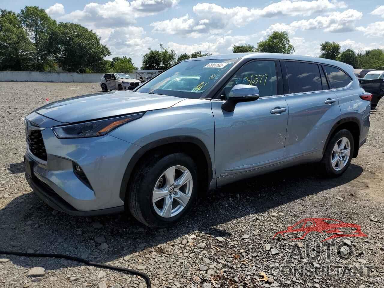 TOYOTA HIGHLANDER 2022 - 5TDBBRCH2NS102476